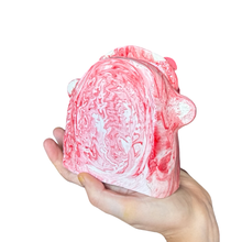 Load image into Gallery viewer, ‘No.3 Pink Marbled One Off" Glasses Holder

