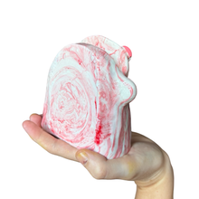 Load image into Gallery viewer, ‘No.4 Pink Marbled One Off" Glasses Holder
