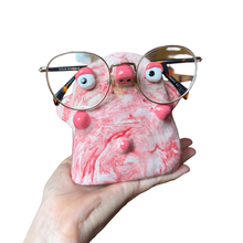 Load image into Gallery viewer, ‘No.4 Pink Marbled One Off" Glasses Holder
