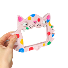 Load image into Gallery viewer, 'Funky Cat' Ponky Wall Photo / Picture Frame
