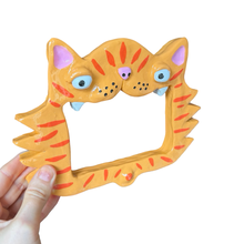 Load image into Gallery viewer, 'Orange Cat' Ponky Wall Photo / Picture Frame
