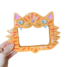 Load image into Gallery viewer, 'Orange Cat' Ponky Wall Photo / Picture Frame
