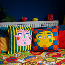 Load image into Gallery viewer, PonkyWots Double-Sided Cushions ready to ship
