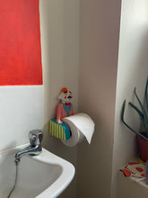 Load image into Gallery viewer, &#39;Alastair&#39; The PonkyWot Butler Toilet Roll Holder
