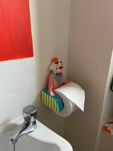 Load image into Gallery viewer, &#39;Alastair&#39; The PonkyWot Butler Toilet Roll Holder
