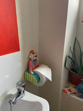 Load image into Gallery viewer, &#39;Alastair&#39; The PonkyWot Butler Toilet Roll Holder
