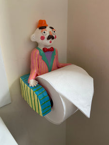 'Alastair' The PonkyWot Butler Toilet Roll Holder