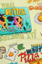 Load image into Gallery viewer, PonkyWots Positively Soup-er Foodie Pun Tea Towel
