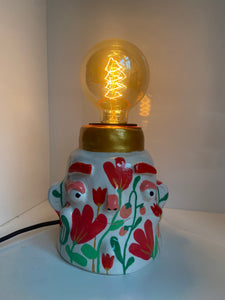 'Golden Tulips' Lamp Base  (One-Off)