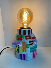 Load image into Gallery viewer, &#39;Contemporary Stripes&#39; Lamp Base  (One-Off)
