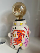 Load image into Gallery viewer, &#39;Boho Tiger&#39; Lamp Base  (One-Off)
