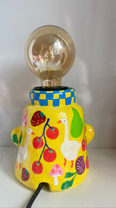 'Farmers Market' Lamp Base  (One-Off)