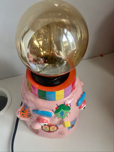 'Pink Bugs' Lamp Base  (One-Off)