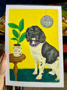 Colourful Pet Portrait Commission Artwork (currently closed)