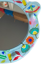 Load image into Gallery viewer, &#39;Floral Crocs&#39; BIG Ponky Wall Mirror (one-off design)
