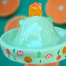Load image into Gallery viewer, Oranges House on the Hill Incense Holder / Jewellery Dish (One-Off)
