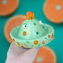 Load image into Gallery viewer, Oranges House on the Hill Incense Holder / Jewellery Dish (One-Off)
