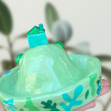 Load image into Gallery viewer, Leafy House on the Hill Incense Holder / Jewellery Dish (One-Off)
