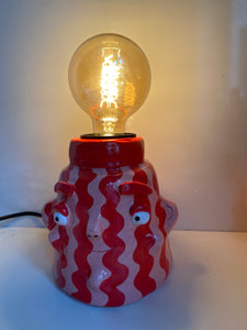 NEW PonkyWots 'Pink Wavy Retro' Lamp (One-Off) Dropping tonight(13th Dec) at 18:30