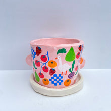 Load image into Gallery viewer, &#39;Farmer Market&#39; Large Plant Pot (One-Off)
