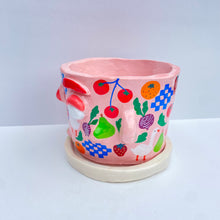 Load image into Gallery viewer, &#39;Farmer Market&#39; Large Plant Pot (One-Off)
