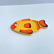 Load image into Gallery viewer, &#39;Orange Clown&#39; Fish Soap Dish
