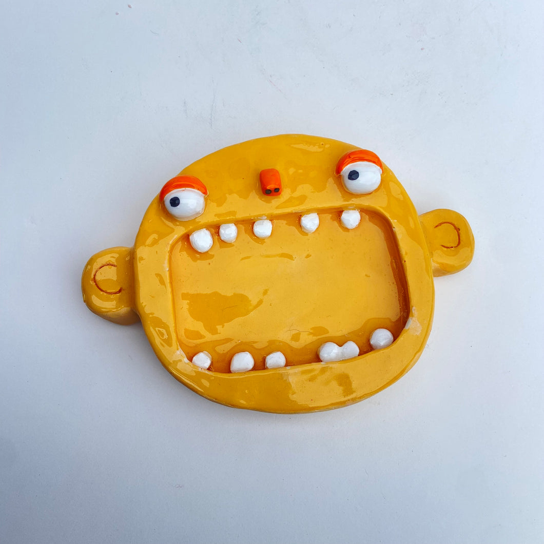 'Orange Face' Ponky Soap Dish