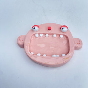 'Pink Face' Ponky Soap Dish