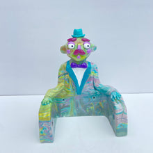 Load image into Gallery viewer, &#39;Marbleous Melvin&#39; The PonkyWot Butler Toilet Roll Holder (one off)
