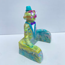 Load image into Gallery viewer, &#39;Marbleous Melvin&#39; The PonkyWot Butler Toilet Roll Holder (one off)
