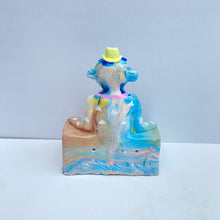 Load image into Gallery viewer, &#39;Sunset Sky&#39; The PonkyWot Butler Toilet Roll Holder (one off)
