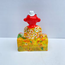 Load image into Gallery viewer, &#39;70&#39;s Groovin&#39; The PonkyWot Butler Toilet Roll Holder (one off)
