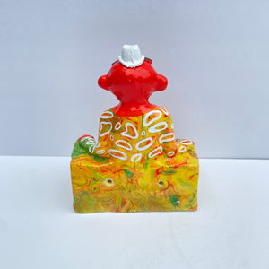 '70's Groovin' The PonkyWot Butler Toilet Roll Holder (one off)