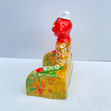 Load image into Gallery viewer, &#39;70&#39;s Groovin&#39; The PonkyWot Butler Toilet Roll Holder (one off)
