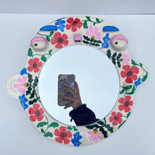Load image into Gallery viewer, &#39;Bouquets&#39; BIG Ponky Wall Mirror (one-off)
