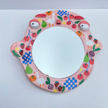 Load image into Gallery viewer, &#39;Farmers Market&#39; BIG Ponky Wall Mirror (one-off)
