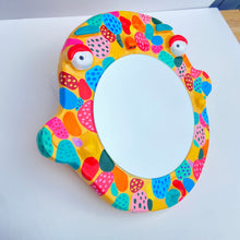 Load image into Gallery viewer, &#39;Orange Kaleidoscopic&#39; BIG Ponky Wall Mirror (one-off)
