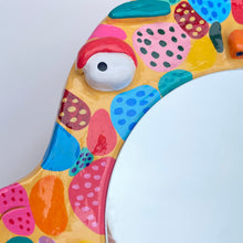 Load image into Gallery viewer, &#39;Orange Kaleidoscopic&#39; BIG Ponky Wall Mirror (one-off)
