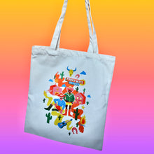 Load image into Gallery viewer, NEW PonkyWots Saloon Cowboy Tote Bags
