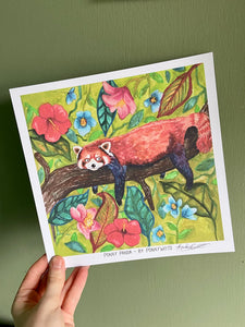 'Ponky Panda' Print by PonkyWots