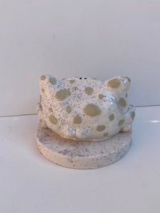 Frog Remote Control / Incense Holder (Speckled)