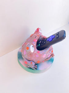 Frog Remote Control / Incense Holder (one off magic vibes)