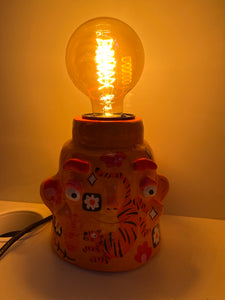 'Orange Tiger' Lamp (One-Off)