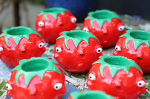 The Tomato Candle Holder