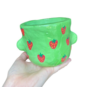 'Strawberry Delight' Hanging Pot