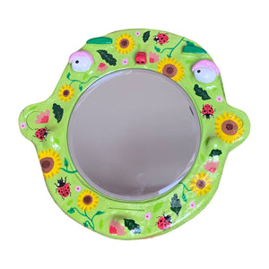 'A Very Ponky Summer' BIG Ponky Wall Mirror (one-off design)