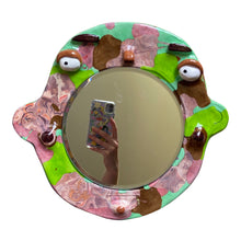 Load image into Gallery viewer, &#39;70’s galore&#39; BIG Ponky Wall Mirror (one-off design)
