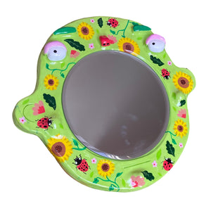 'A Very Ponky Summer' BIG Ponky Wall Mirror (one-off design)