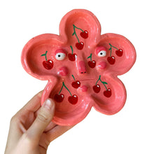 Load image into Gallery viewer, &#39;Cherry Up Petal&#39; Flower Dish

