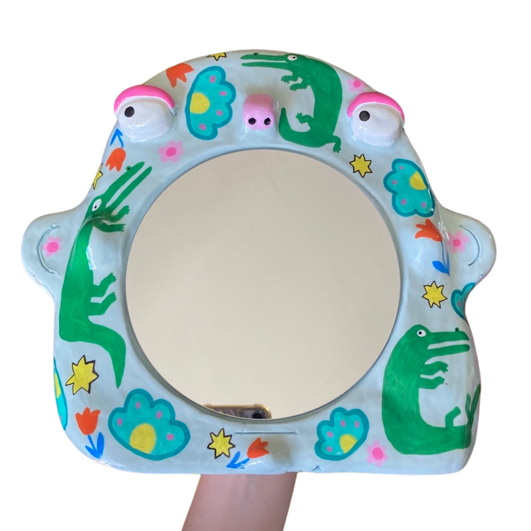 'Crocs' Stand-Up Mirror (one-off)